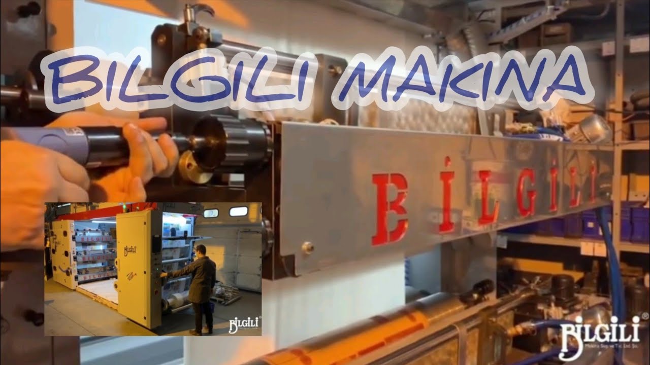 FLEXO MACHİNE BİLGİLİ MATBAA