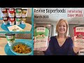Revive Superfoods | March 2020 | Healthy Meals under 300 calories, ready under 3 mins | See me cook!