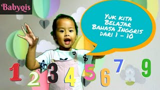 Belajar bahasa inggris 1 sampai 10 ...