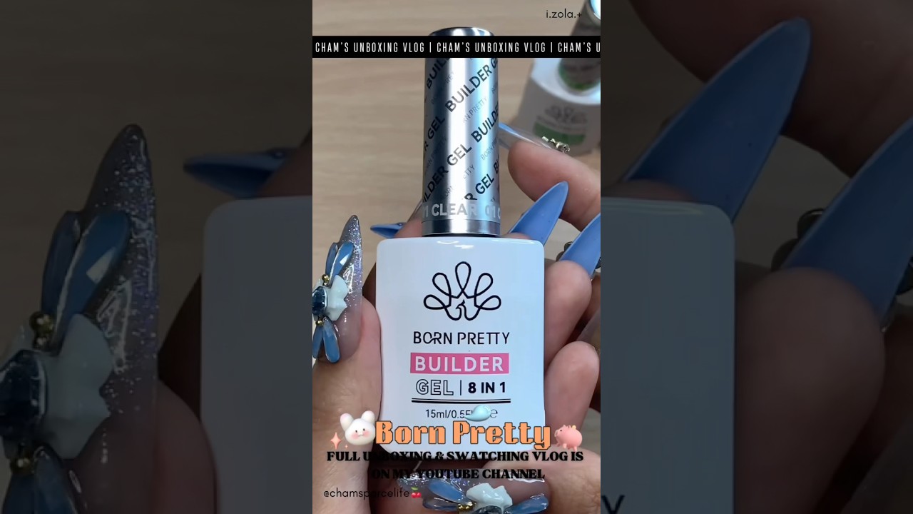 Multifunctional Gel ⋆˚｡⋆ 💖 BORN PRETTY 8-in-1 Clear Builder Gel