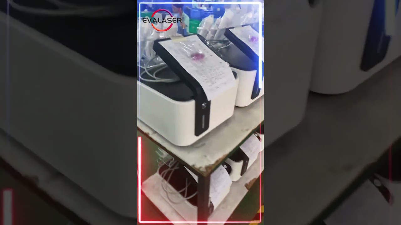 EVALASER Technology Fractional Plasma RF Machine shipping