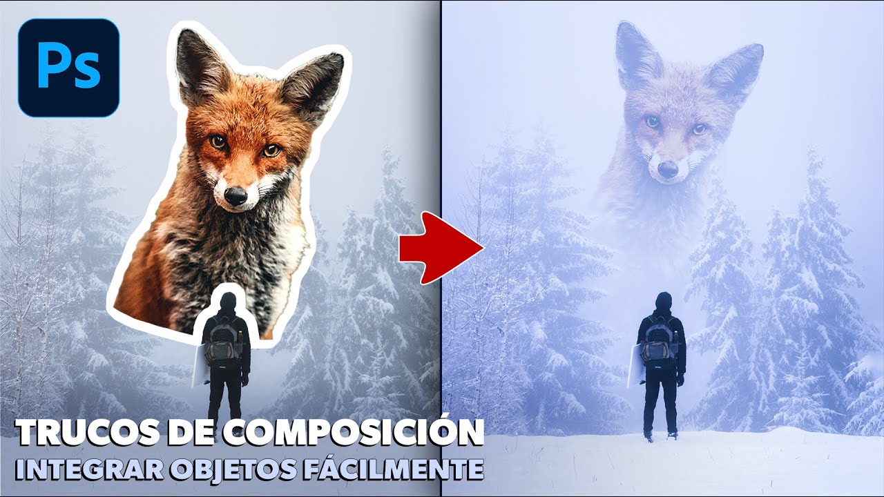 Integrar objetos fácilmente en Photoshop | TRUCOS DE COMPOSICIÓN