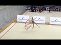 Singapore gymnastics classic 2022 rhythmic gymnastics  remi meyer  ribbon