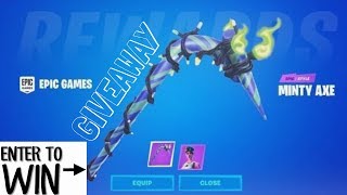 Minty Pickaxe Code Giveaway 100% Legit Enter To Win Free