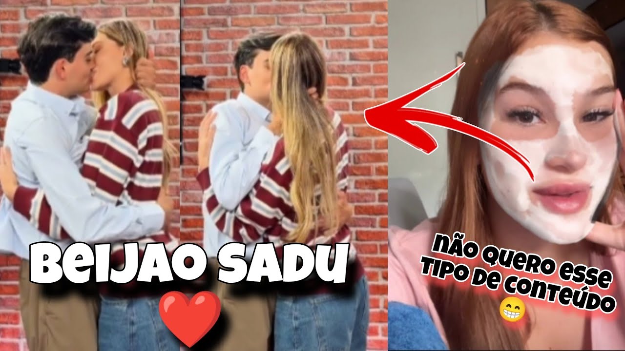 SAORY E DUDU CAMARGO FAZ A TREND DO BEIJO E DEIXA A INTERNET DE BOCA ABERTA e DUDA MANDA RECADO