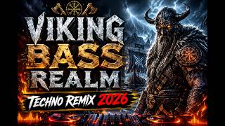 🔥 LIVE 24/7 ⚔️ Viking Techno Remix 2026 | Epic Nordic Warrior Music For Gaming, Focus & Workout