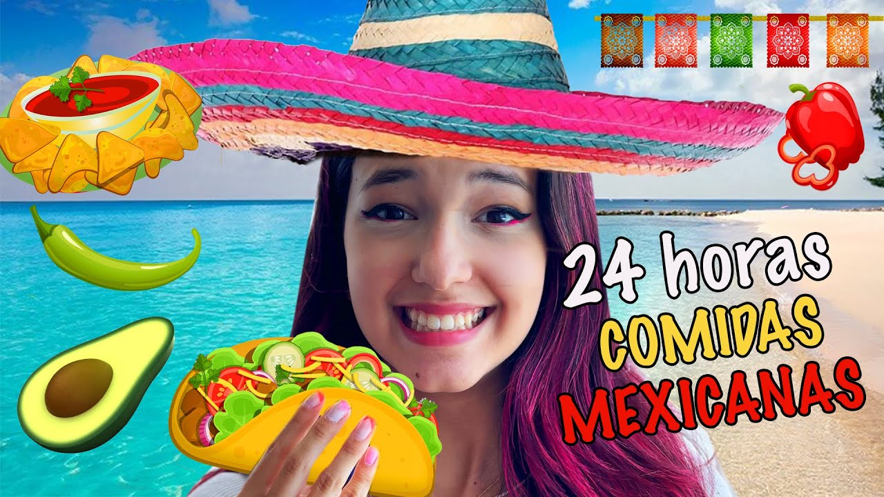 COMENDO SOMENTE COMIDA MEXICANA POR UM DIA INTEIRO | Luluca