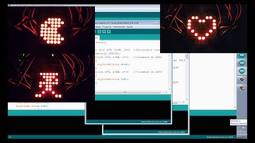 Matriz Led con Arduino PARTE 2 Programación