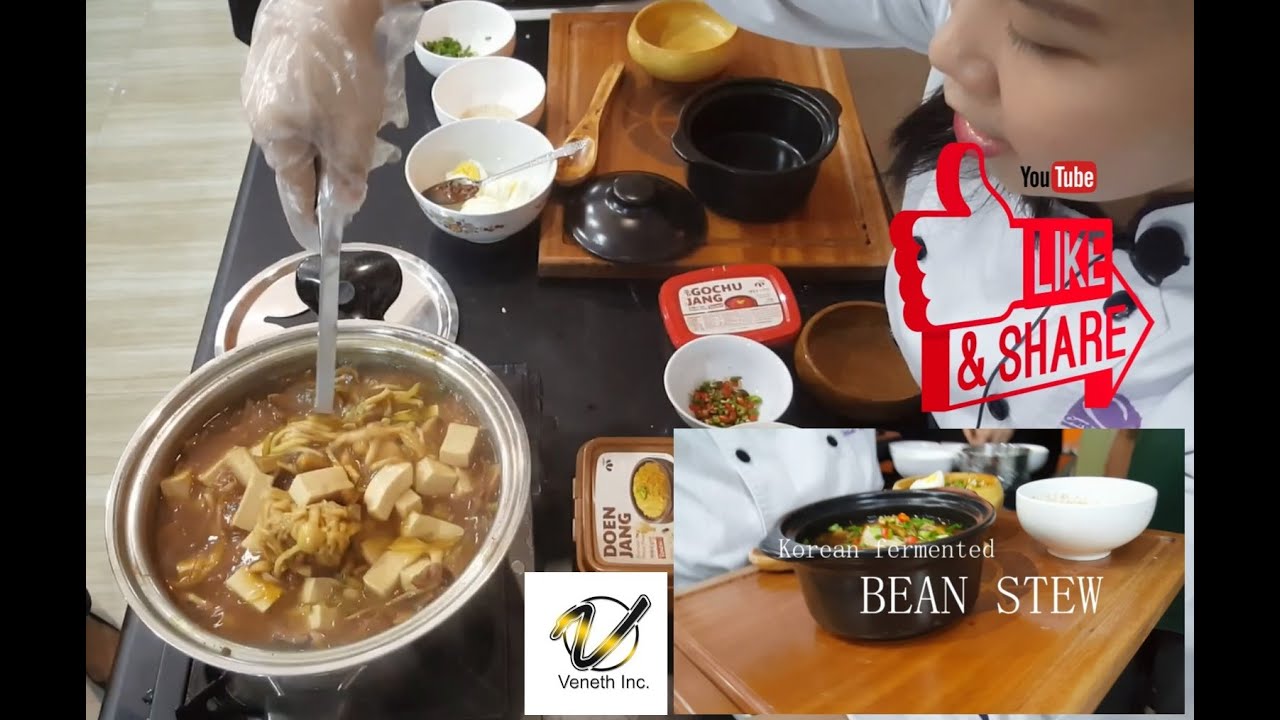 KOREAN FERMENTED BEAN STEW YouTube