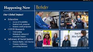 Homecoming: UC Berkeley Virtual Campus Visit - Sunday, October 18, 2020