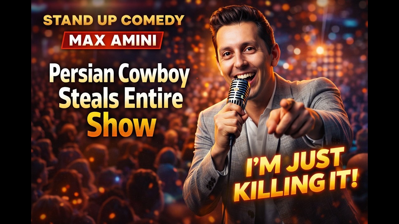 MAX AMINI_The Craziest Comedy Superfan Story😂