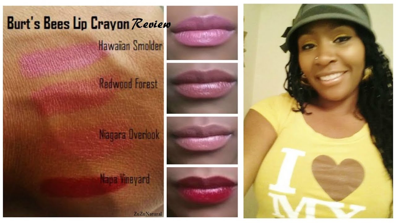 Burt's Bees Lip Crayon Review YouTube