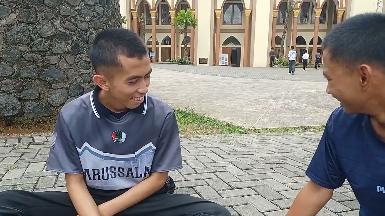 Olahraga sambil ngabuburit #darussalam #lucu #lelah 