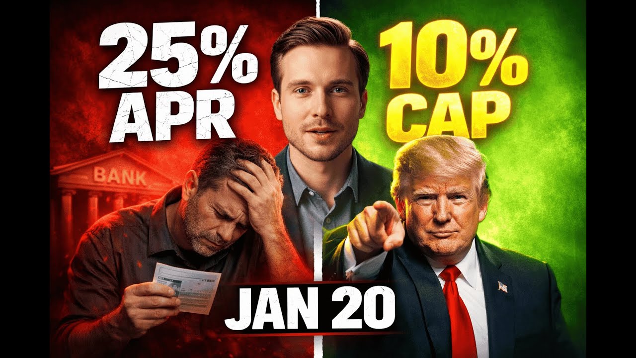 The "10% Cap" EXPLAINED: How Trump’s New Credit Card Plan Affects YOU