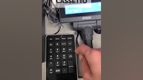 Breve corso utente finale per stampante Epson FP81 II RT