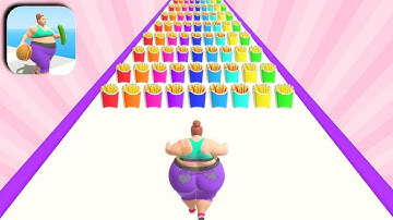 ✅ Fat 2 Fit in New Levels iOS Android Walkthrough Gameplay All Trailers Game Mobile | B8 Gamer