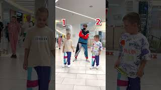 Teaching Shuffle ⭐️ Little Boy Vs Little Girl 😨🔥 1 Or 2 🤔