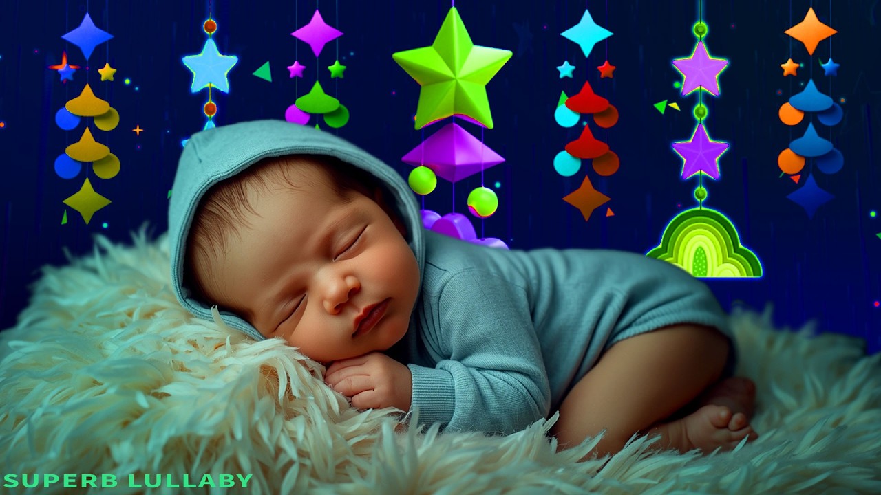 Baby Sleep Music 🎶 Mozart & Brahms Lullaby 💤 Fast Baby Sleep in 3 Minutes 🌙 Bedtime Music for Baby