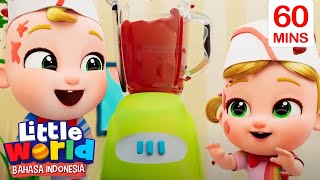 Yuk Buat Es Krim Bersama | Little World Bahasa Indonesia | Kartun Anak