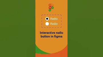 Interactive radio button in figma using components and variants. #figma #variants #ux