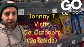 🎣 Johnny T Visits Go Outdoors (Lakeside Essex U.K) #gooutdoors #fishing #fishinggear #shopping 