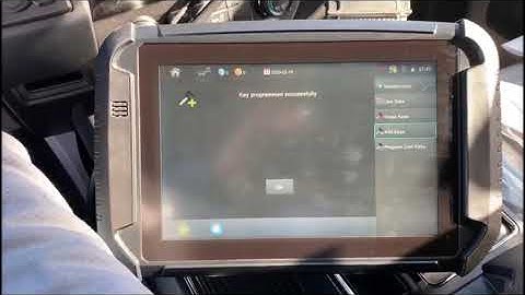 2020 Ford F-150; can we piggyback in a spare key in transport mode via the Smart Pro!