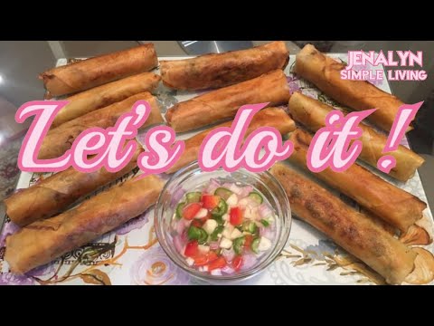 How to cook a delicious Vegetable Spring Rolls