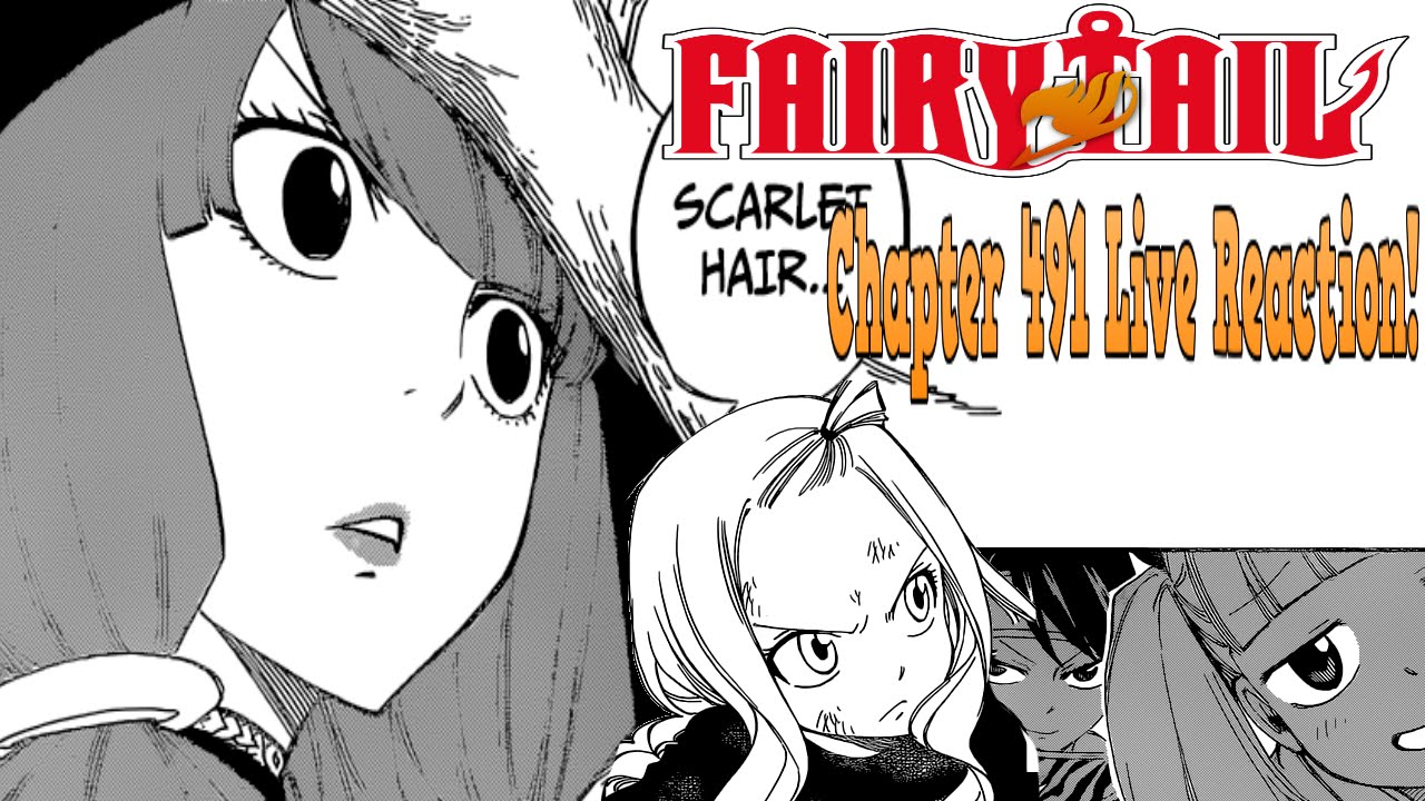 Fairy Tail Chapter 491 Live Reaction! - Lady Eileen is Erza's older