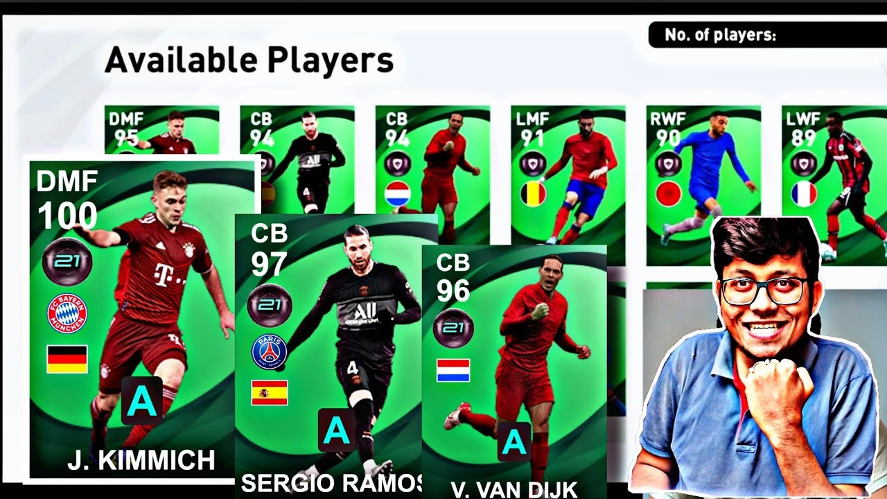 POTW WORLDWIDE JAN 27 '22 PACK OPENING PLAYERS MAX RATINGS PES 2021 MOBILE  UPCOMING CLUBSELECTIONS