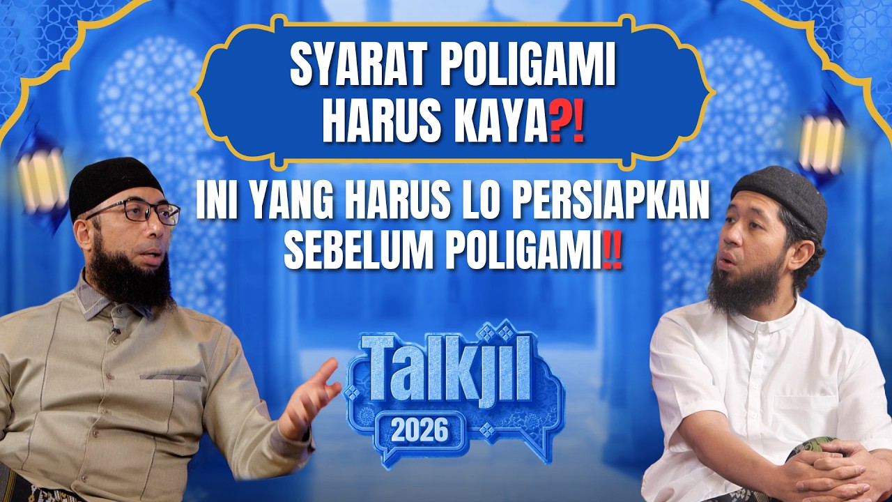 ⁠POLIGAMI DALAM ISLAM— INI PERSIAPAN PENTING SEBELUM LO POLIGAMI‼️