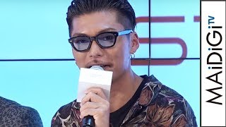 EXILE SHOKICHI、「R​oute 66」カラオケの“コツ”は「バイブス全開で」 「DAM」新商品発表会2