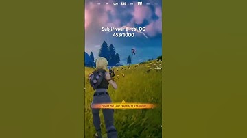 last man standing killing without fear #fortnite #shorts #victory #ogfortnite