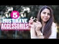 5 Must Have ACCESSORIES  For EVERY GIRL! | Wardrobe Essentials