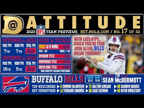 2023 Buffalo Bills win total odds: Best bets and more