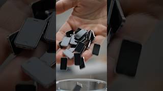 Thousands of Tiny iPhones Pouring From Hand 😱 | Satisfying ASMR Miniature Tech Flow