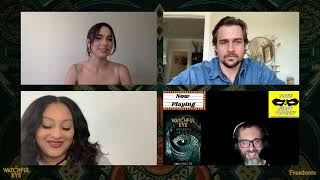 Celebrity The Watchful Eye (2023) - Mariel Molino, Jon Ecker & Aliyah Royale Interview Net Worth