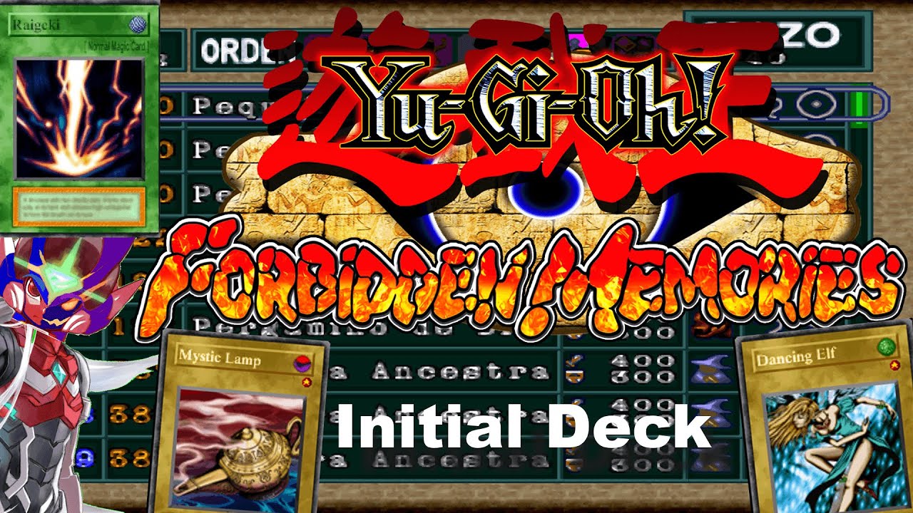 yugioh forbidden memories deck build Yu-Gi-Oh Forbidden Memories - Build Deck Screen (PS1) ,  Yu-Gi-Oh!  Forbidden Memories OST Track 47: Build Deck by Naoko Ishii, Hiroshi Tanabe,  and Waichiro Ozaki,  | 9th December 1999, 