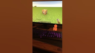 CREEPER TROUBLE (Using Command Blocks IRL 1) #shorts #minecraft