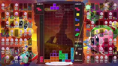 remaining: 50 player(s) says boom again finally in tetris 99 today!!!