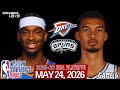 (LIVE) SGA vs WEMBY | San Antonio Spurs vs Oklahoma City Thunder Game 4 Western Conference Finals