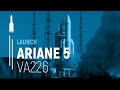 Ref:d1DCKNmv2f4 Flight va226 sky muster / arsat ariane 5 launch arianespace