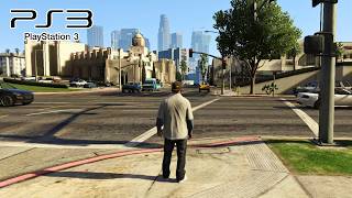GTA 5 - PS3 Super Slim Gameplay