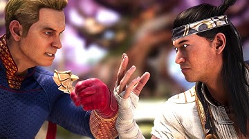 Homelander vs. Liu Kang All Intros Dialogue | Mortal Kombat 1
