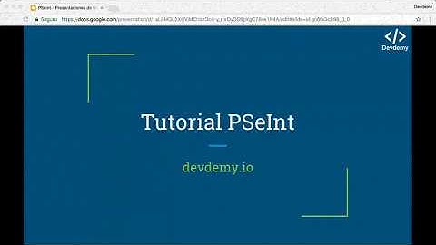 Tutorial PSeInt