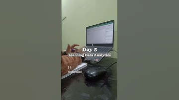 Day 5 of learning data analytics #100dayschallenge #dataanalyst #dataanalytics #studywithme
