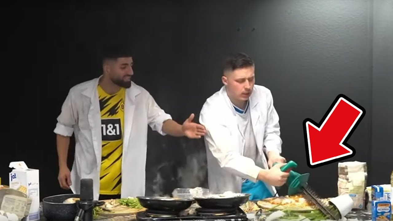 WER MACHT DAS BESSERE SCHNITZEL (küche brennt)