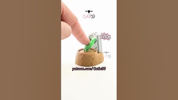 🧟 Halloween Tombstone Zombie Hand Keycap Clicker Keychain #shorts #3dprinting #clicker #keychain