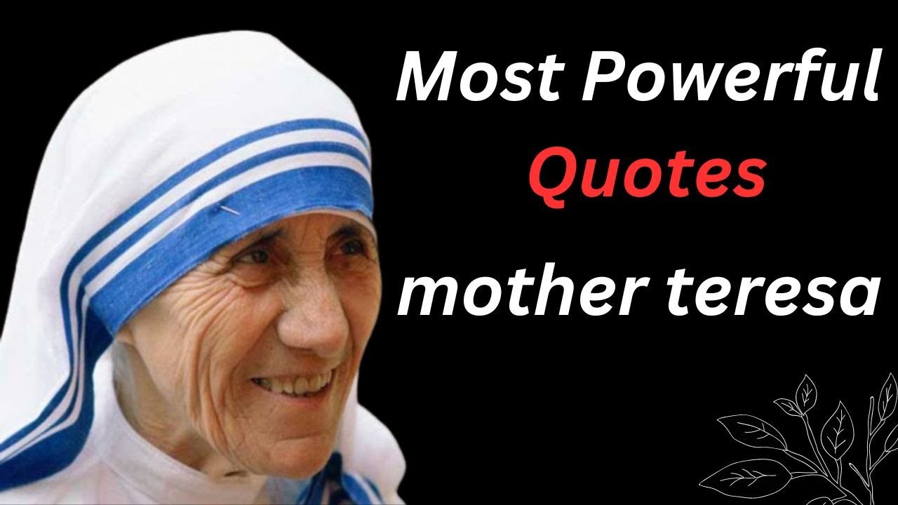 most powerful quotes!The True Meaning Of Selfless Service by Mother Teresa | Mission Motivation most powerful quotes!The True Meaning Of Selfless Service by Mother Teresa | Mission Motivation