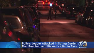 Woman Jogging In Spring Garden Punched, Kicked In Face, Police Say