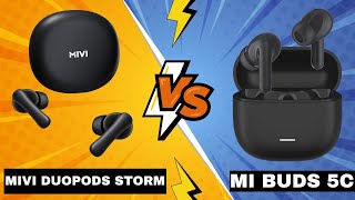 Mivi Duopods Storm Vs Mi Buds 5 Best Tws Under 2000? Full Comparison Best Battery Life